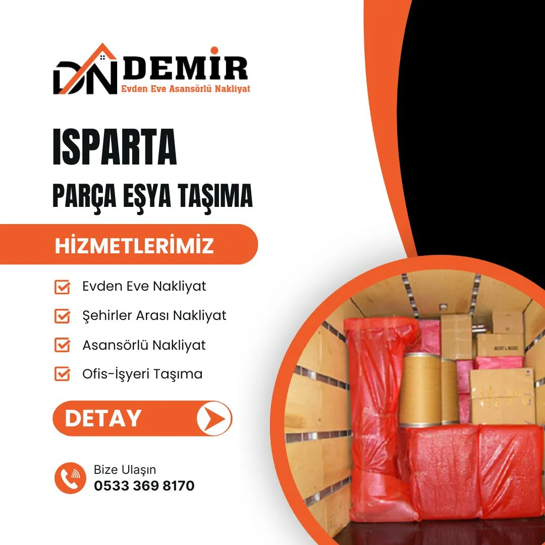 Isparta Parça Eşya Taşıma