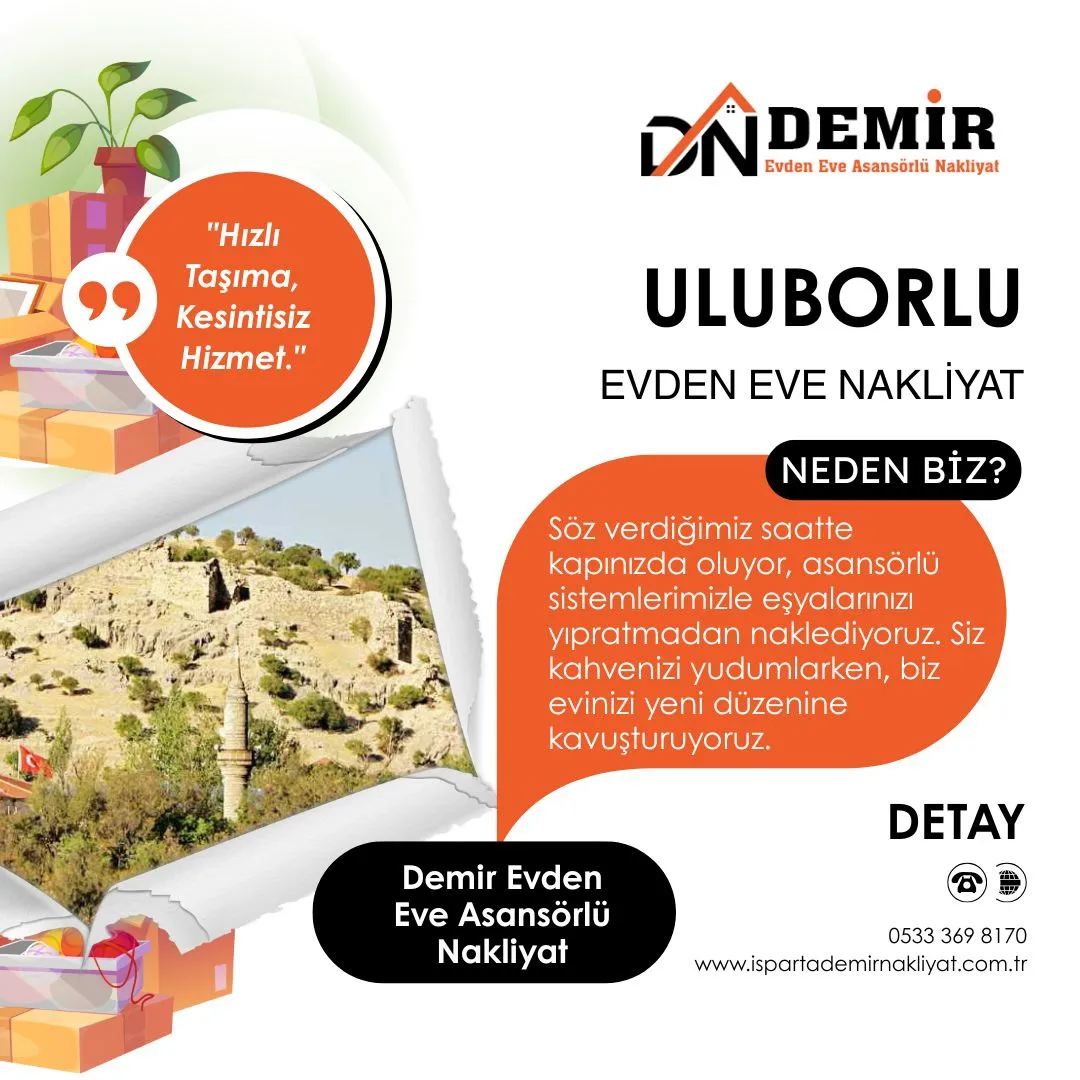 Uluborlu Evden Eve Nakliyat