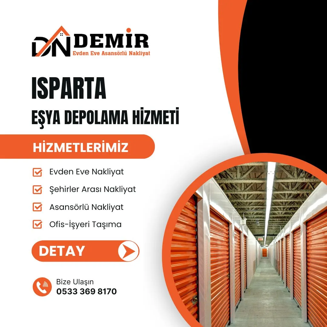 Isparta Eşya Depolama Hizmeti